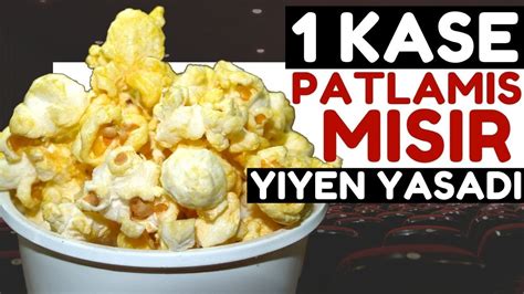 Gece Patlamış Mısır Yemek