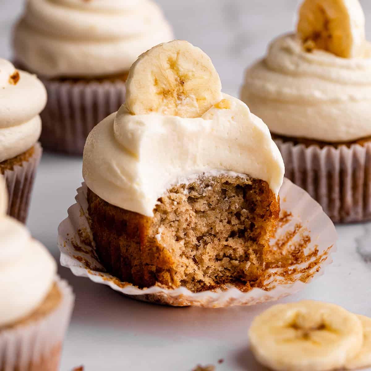 Ανεπίσημη εικόνα cupcake μπανάνας