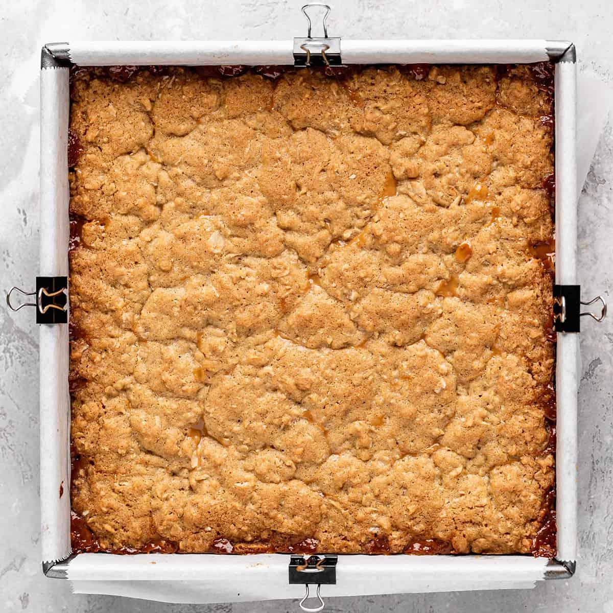 Carmelitas σε ταψί μετά το ψήσιμο