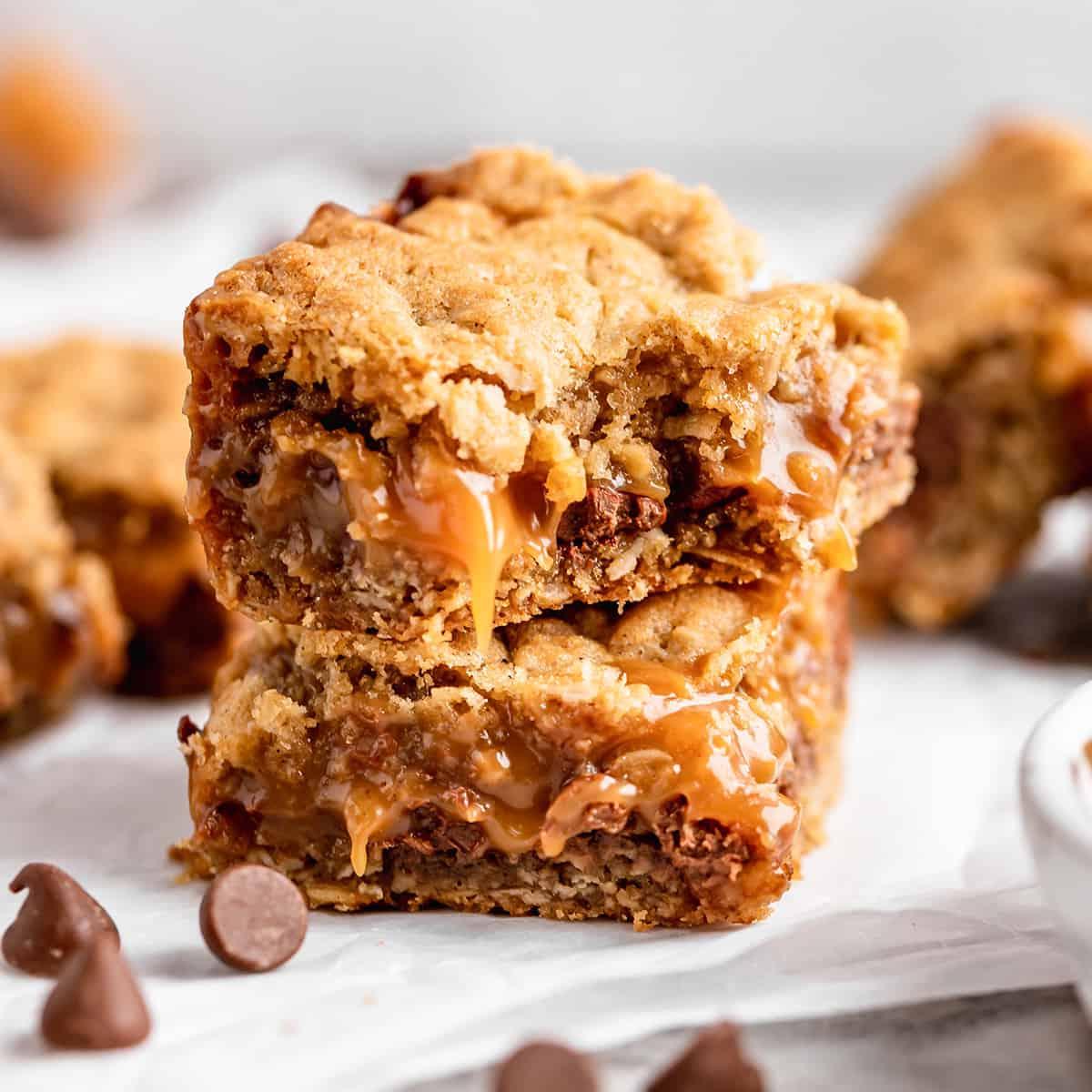στοίβα 2 Carmelitas, η πάνω με μια μπουκιά