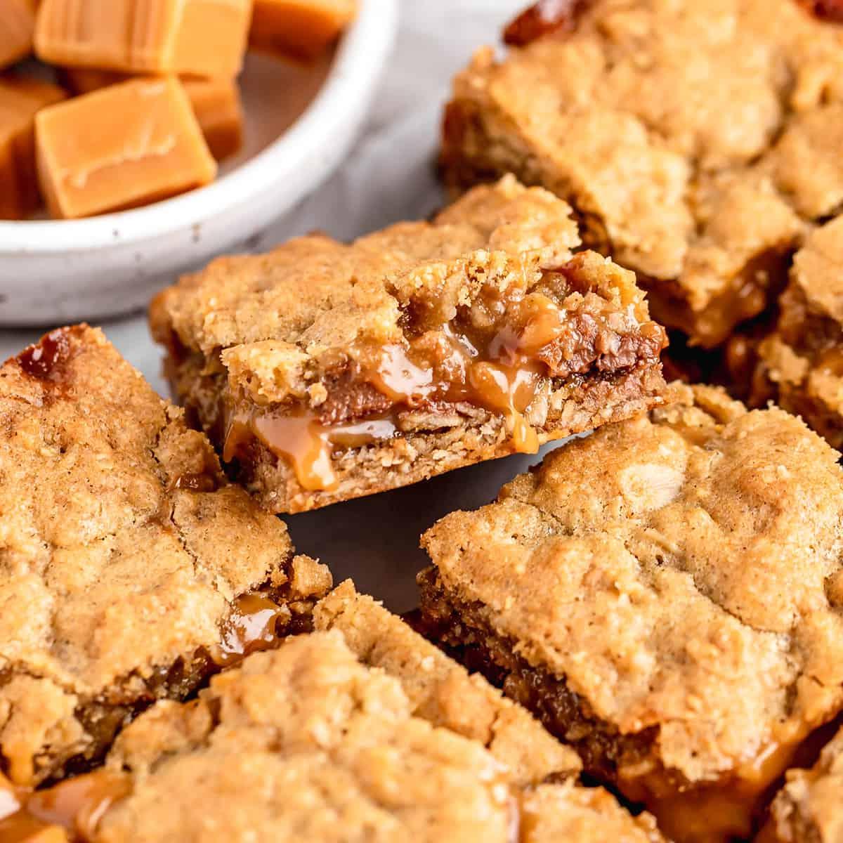 5 Carmelitas κομμένες σε τετράγωνα