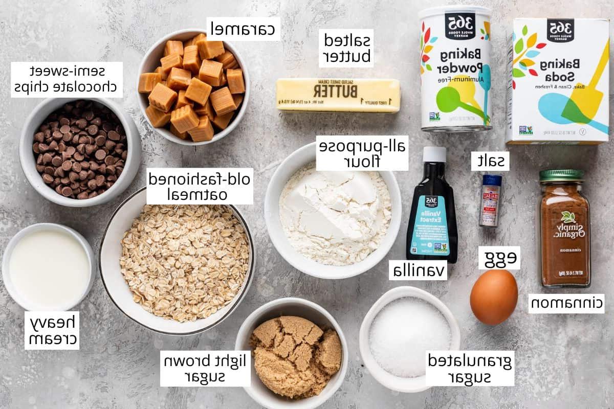 φωτογραφία των υλικών για τις Carmelitas