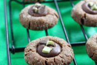 Refreshing Mint Chocolate Thumbprint Delights