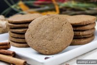 Spiced Gingersnap Crisps