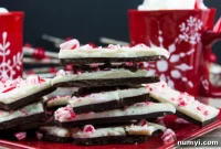 Effortless Dark Chocolate Peppermint Bark
