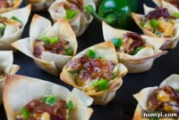 Sweet and Spicy Candied Bacon Jalapeno Poppers
