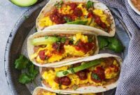 Sunrise Bean and Cheese Taco Bliss