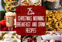 Festive Christmas Morning Breakfast and Beverage Ideas