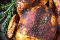 Perfectly Roasted Whole Chicken