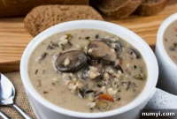 Rustic Wild Rice Mushroom Brew