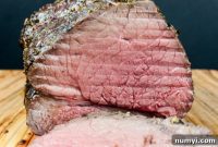 Flavorful Garlic Herb Top Round Roast