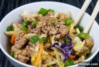 Naked Pork Egg Roll Bowl