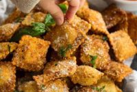 Ultimate Crispy Toasted Ravioli