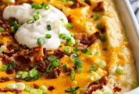 Ultimate Loaded Mashed Potato Bake