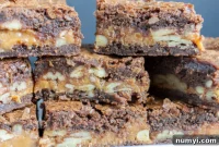 Decadent Turtle Brownies