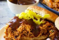 Easy Slow Cooker BBQ Chicken