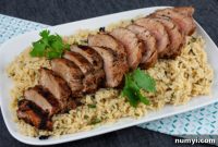 Grilled Adobo Pork Tenderloin