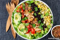 Zesty Southwest Grilled Chicken Salad