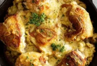 Comforting Chicken and Stuffing Bake