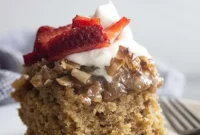 Hearty Spiced Oatmeal Cake
