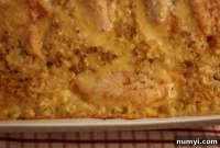 Golden Baked Chicken and Savory Rice