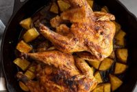 Golden Roasted Cornish Hens