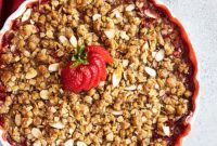 Sweet Strawberry Crumble