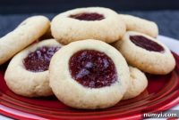 Homemade Jam Thumbprint Cookies