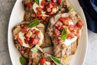 Flavorful Bruschetta Pork Chops