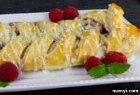 Decadent Raspberry Cream Cheese Danish