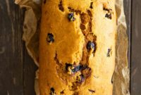 Warm Spiced Pumpkin Blueberry Loaf