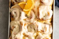Zesty Orange Cinnamon Rolls