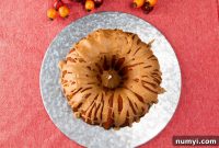 Golden Apple Cider Pound Cake