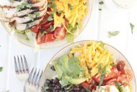 Creamy Ranch Chicken Taco Salad
