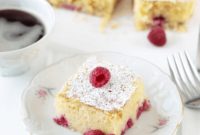 Zesty Lemon Raspberry Coffee Cake