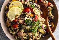 Zesty Mediterranean Tuna Salad