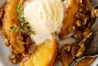 Classic Peach Crisp