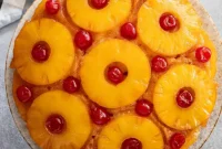 Caramelized Pineapple Dream Cake