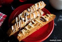Exquisite White Chocolate Cranberry Pistachio Biscotti