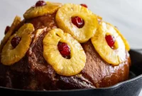 Sweet Pineapple Glazed Ham