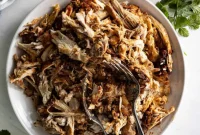 Easy Crockpot Chicken Tacos