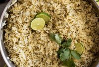 Herbed Green Rice