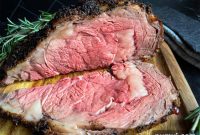 Closed Oven Prime Rib Roast