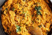 Velvety Tomato Orzo