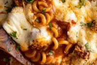 Ultimate Cheesy SpaghettiOs with Meatballs