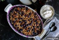 Cozy Blueberry Oatmeal Bake