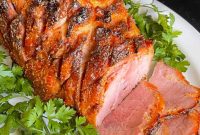 Brown Sugar Glazed Ham