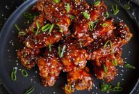 Golden Asian Crunch Wings