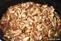 Fiesta Slow Cooker Shredded Chicken