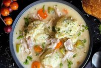 Hearty Homemade Chicken and Dumplings